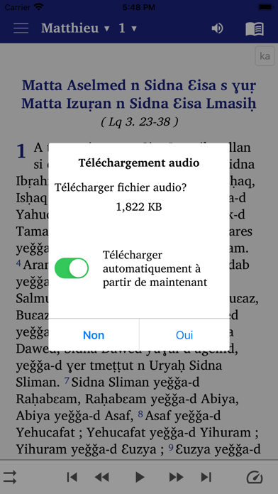 Screenshot #3 pour Kabyle Français English Arabe