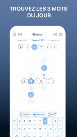 Game screenshot 5Lettres 2022 - Mots croisés mod apk
