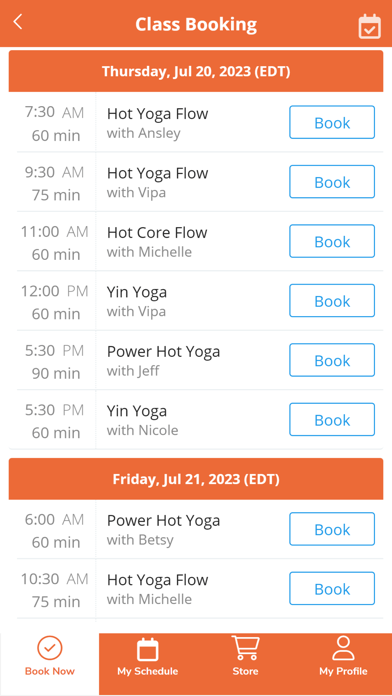 Rising Om Yoga Screenshot