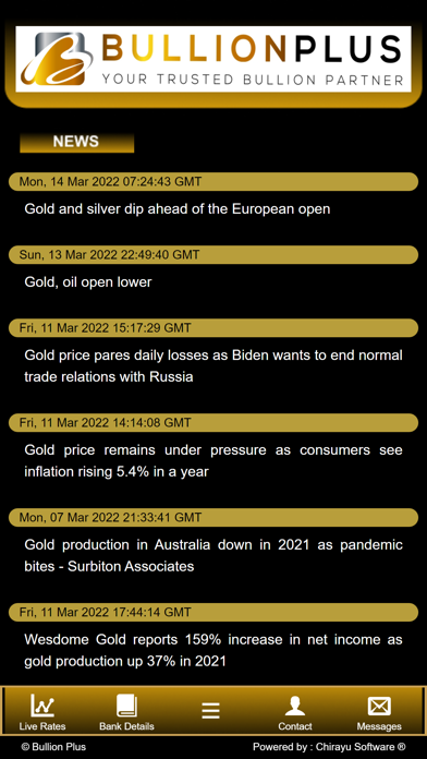 Bullion Plus Screenshot