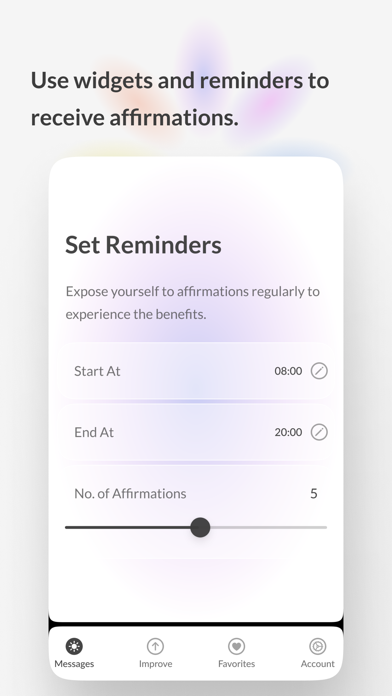 Crafted - Bespoke Affirmations Screenshot