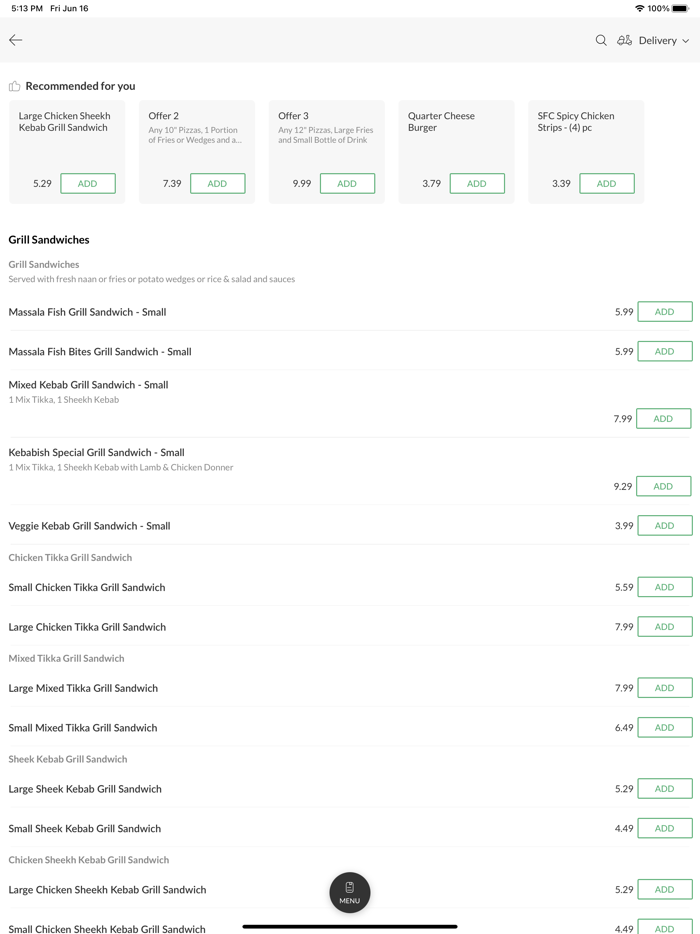 Kebabish Express Sheffield