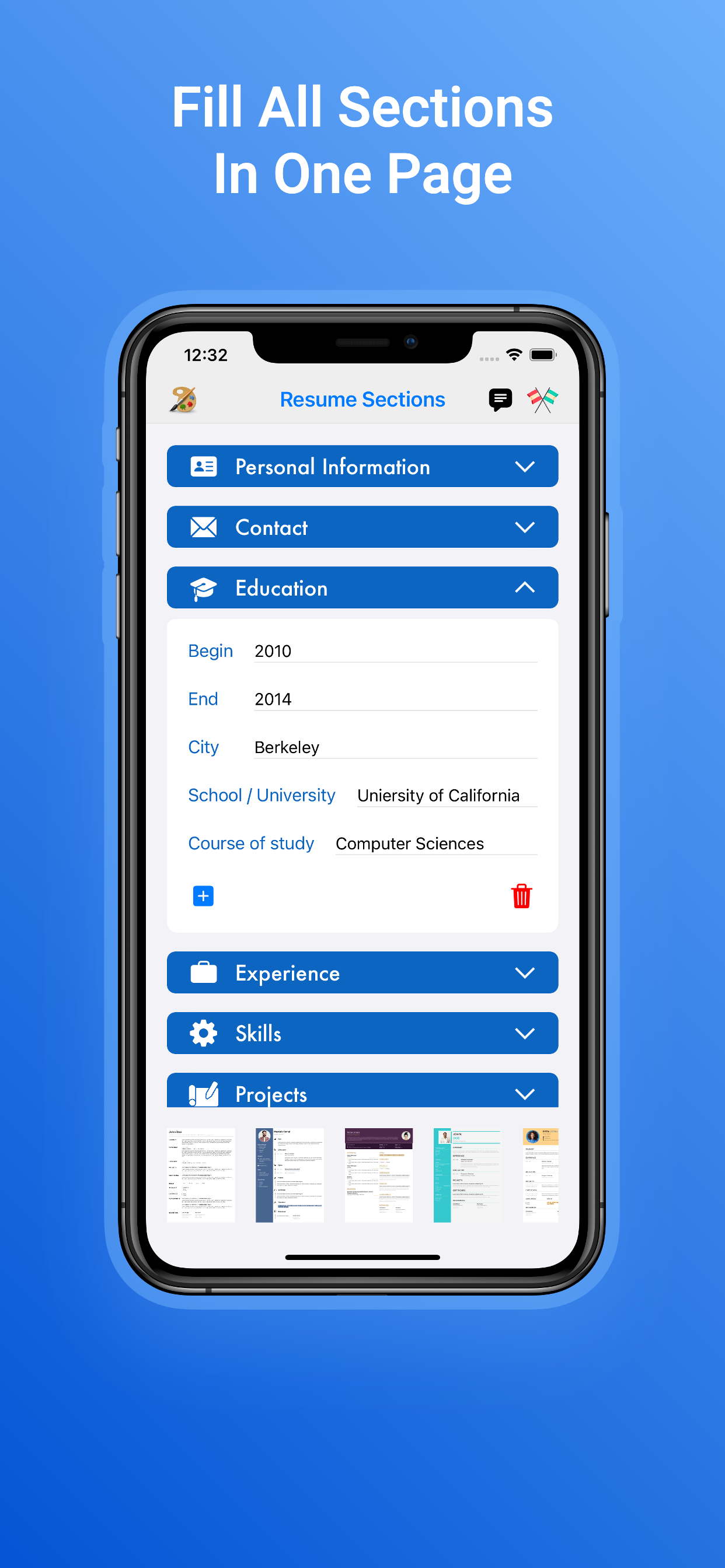 SmartCV-Resume Maker & Builder
