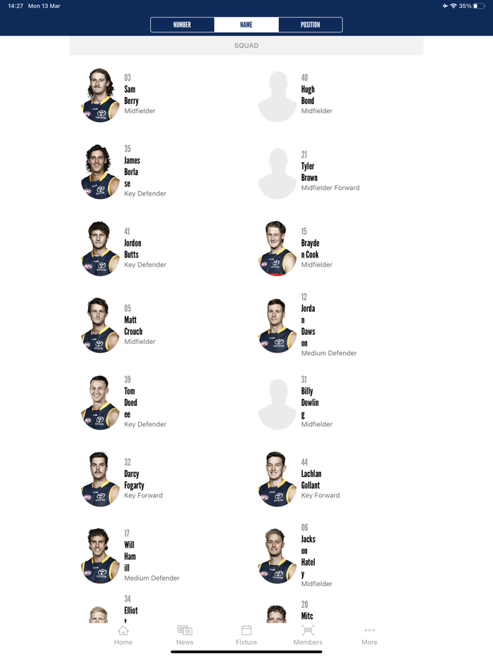 Adelaide Crows Official App