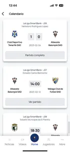 Albacete Balompié Official screenshot #5 for iPhone