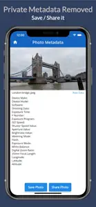 Photo Metadata Remover screenshot #3 for iPhone