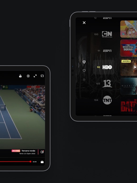 Zapping iPad screenshot 2 - Entertainment app