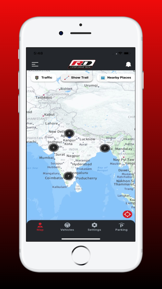 #2. RD Tracker App (iOS) By: rajatdeep sethi