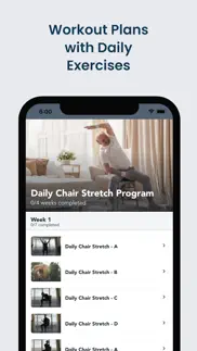 gentle exercises for seniors iphone screenshot 3