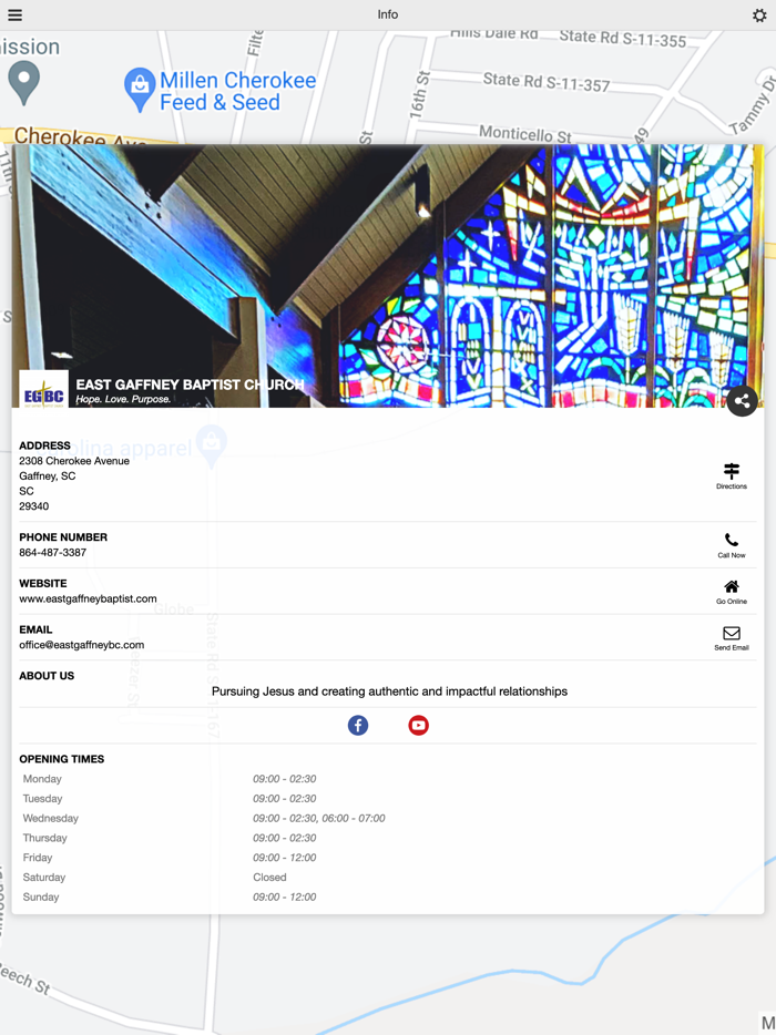 East Gaffney Baptist Church