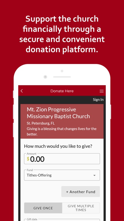 Mount Zion Progressive screenshot-3