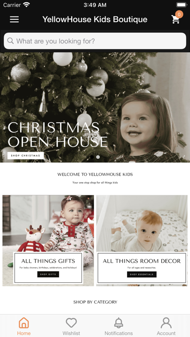 YellowHouse Kids Boutique Screenshot