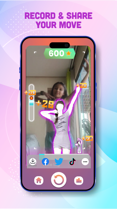 ARDance: move'n groove Screenshot