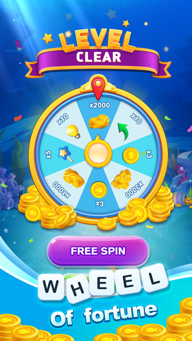 Word Ocean Puzzle:Fun Game Screenshot