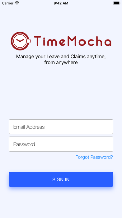 TimeMocha Screenshot
