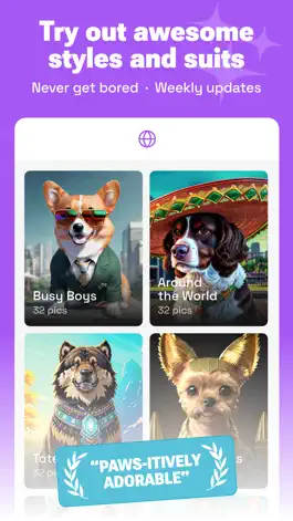 Game screenshot Petpix - AI Pet Avatars apk