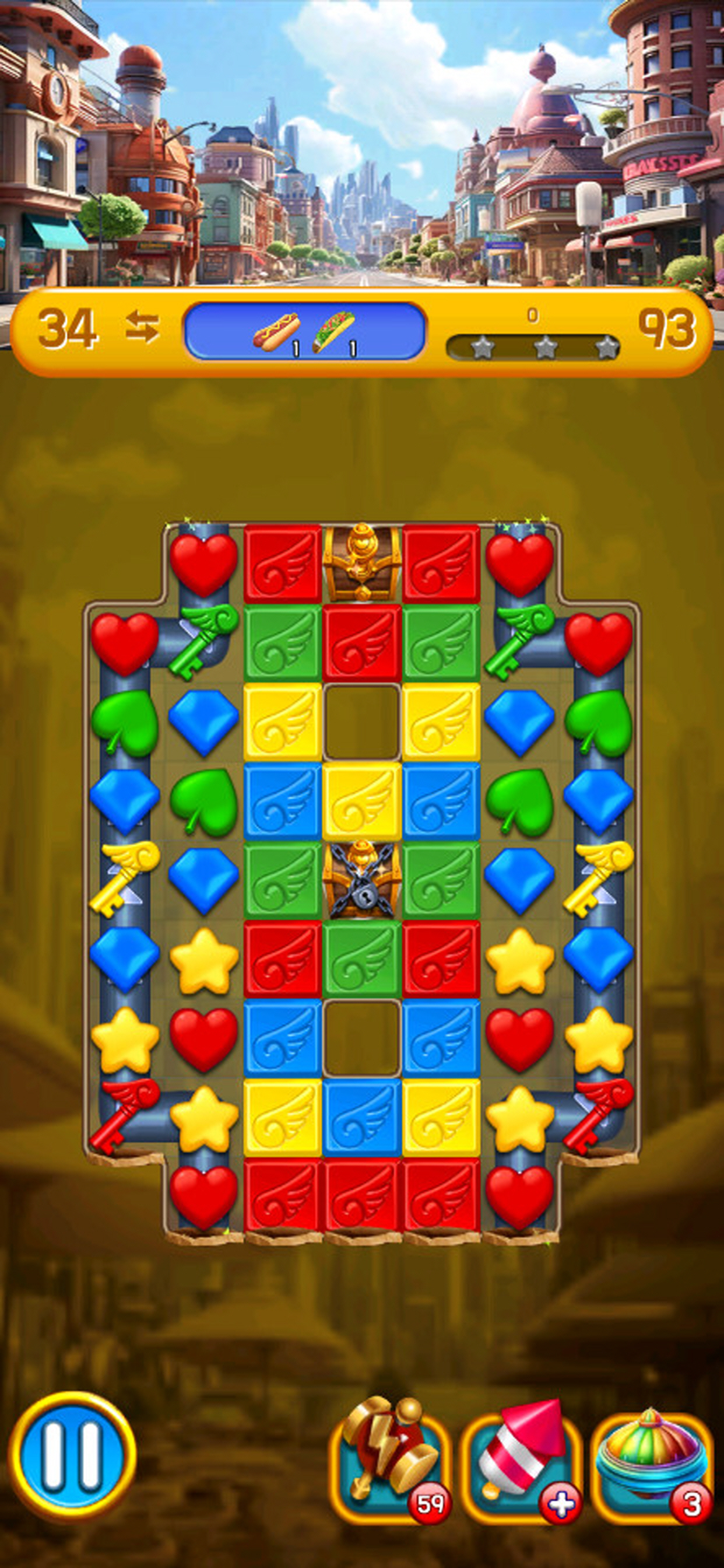 Dream City: Match3 blast