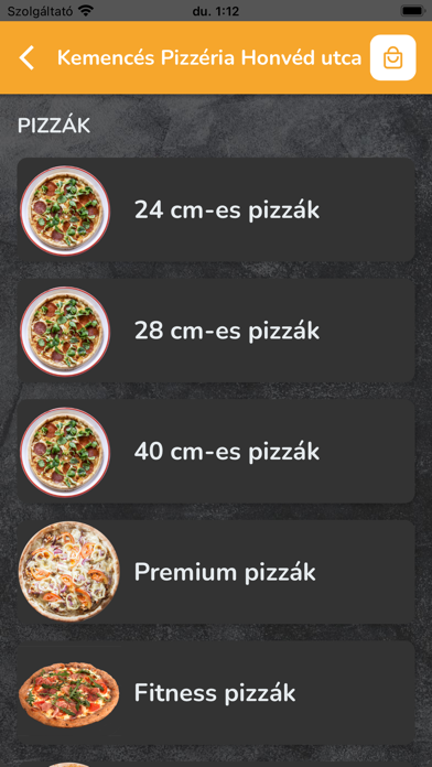 Kemencés Pizzéria Nyíregyháza Screenshot