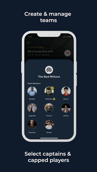 Tournado-Tournament Management Screenshot