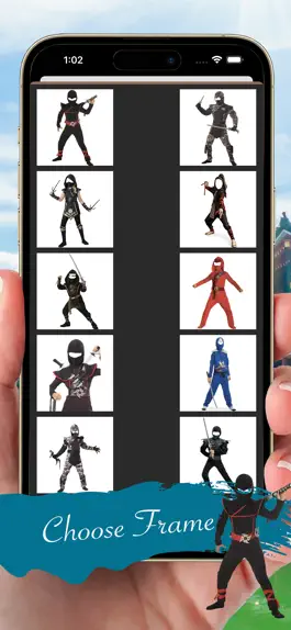 Game screenshot Kid’s Ninja Photo Montage hack