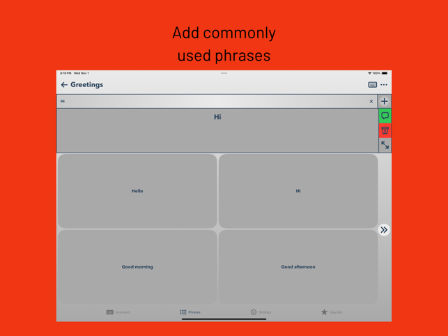 ‎SayIt! - easy AAC Screenshot