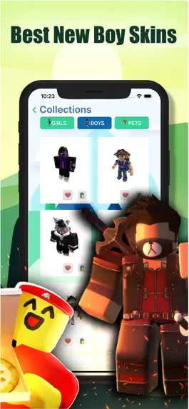 Game screenshot Boys Skins for Roblox+ + apk