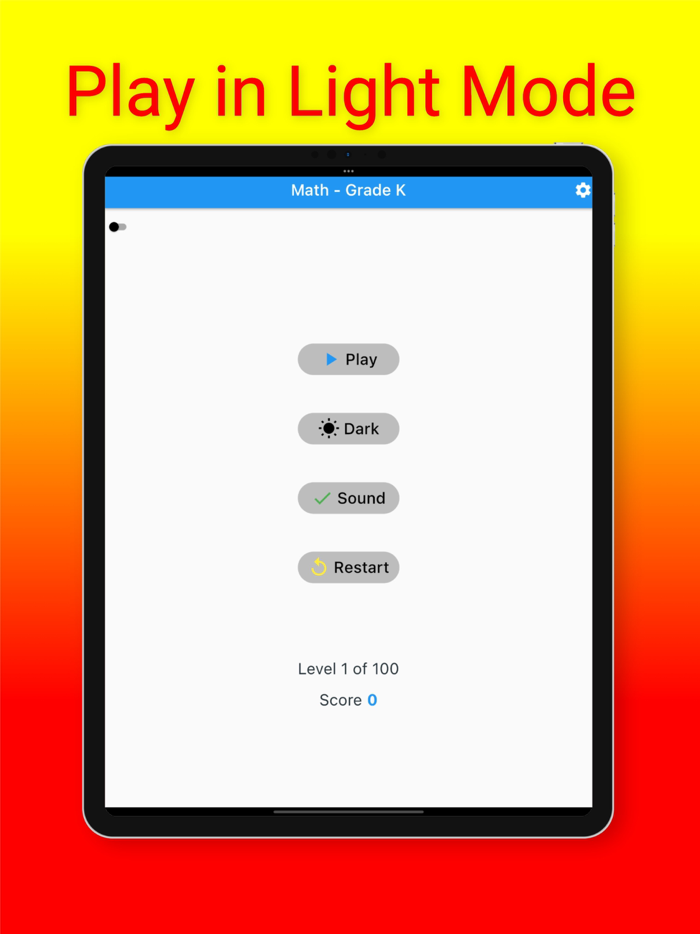 Kindergarten Math Challenge