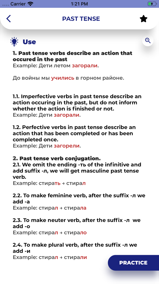 #3. Russian GrammarーLessons・Tests (iOS) 由: PORO Studio