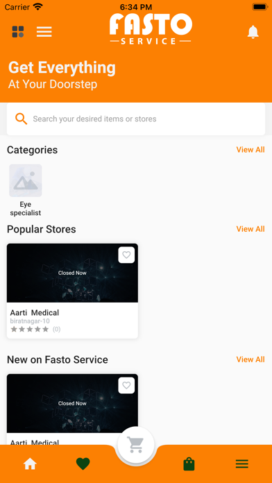 Fasto Service Screenshot