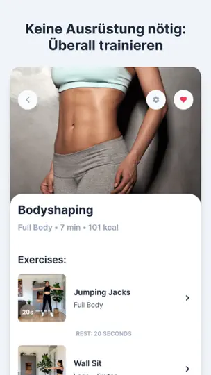 Screenshot von WeBurn: Frauen Workout Zuhause auf dem iPhone 3