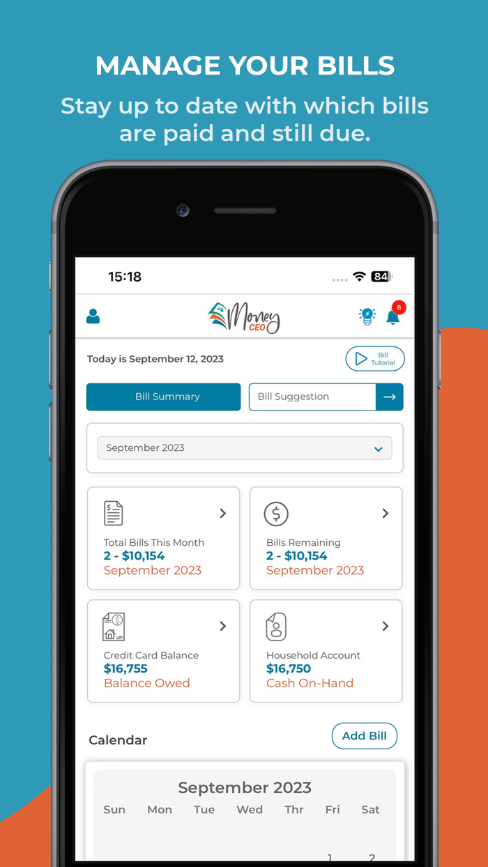 MoneyCEO Personal Finance