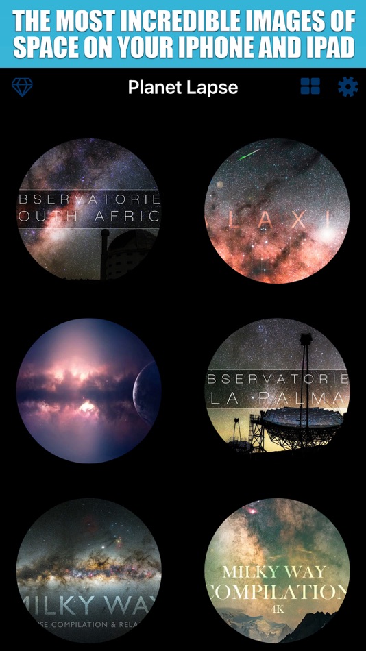 #1. PlanetLapse Space (macOS) 게시자: Jewelsapps S. L.