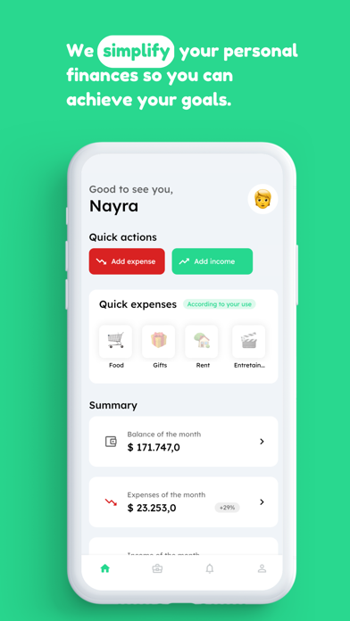 COIN Budget Planner Screenshot