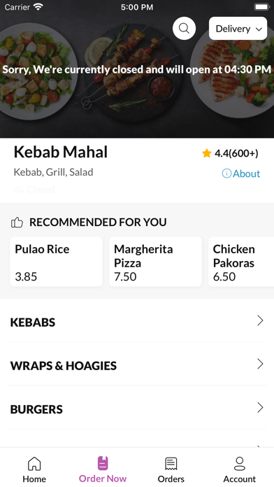 Screenshot #3 pour Kebab Mahal Midlothian.