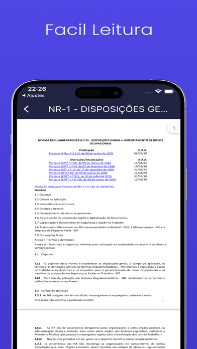 SST - Central | NR, NHO e CA Screenshot