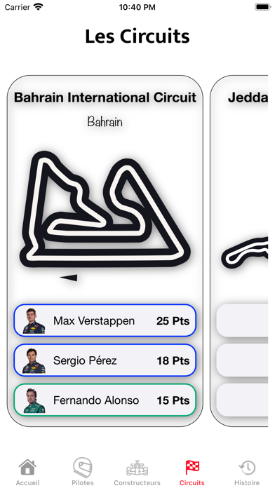 F Info Screenshot