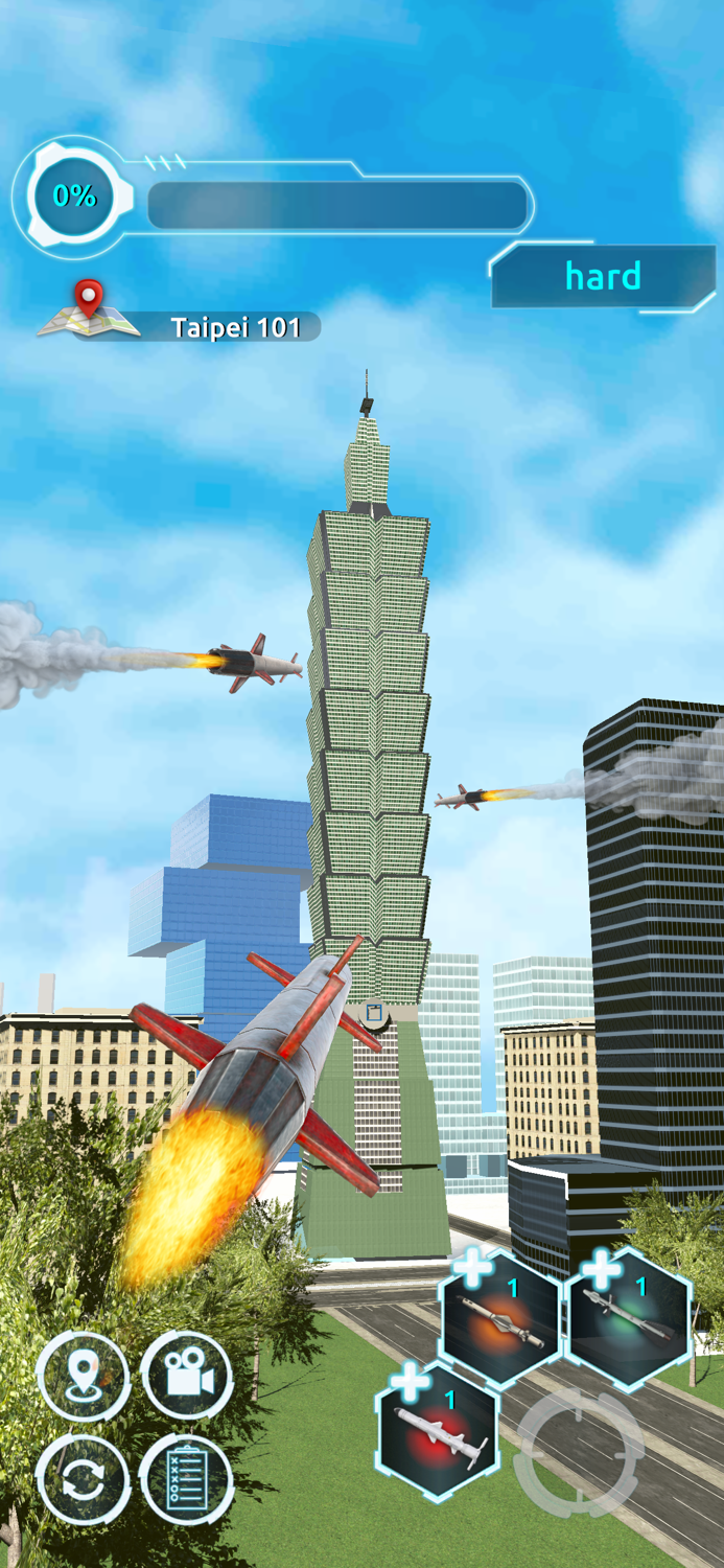 City Demolish Rocket Smash
