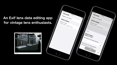 LensExifEditor Screenshot