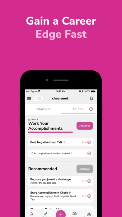 chea seed - career coach Screenshot
