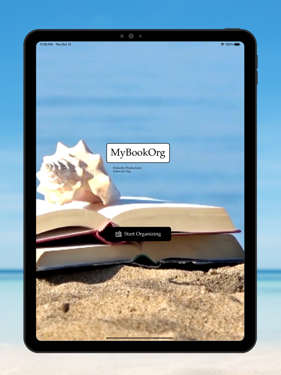MyBookOrg iPad screenshot 1 - Book app