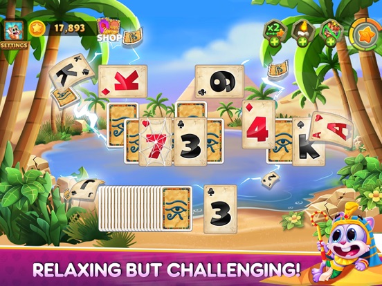 Solitaire Tripeaks - Tri peaks iPad screenshot 6 - Games app
