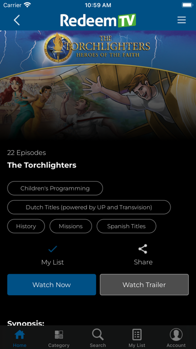 Redeem TV Screenshot
