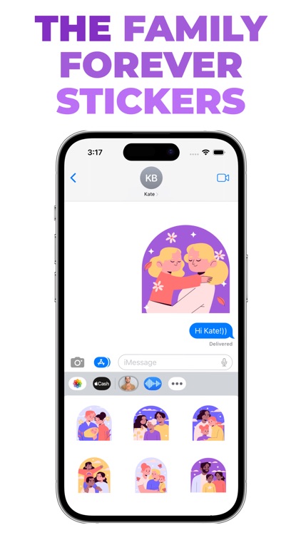 The Family Forever stickers