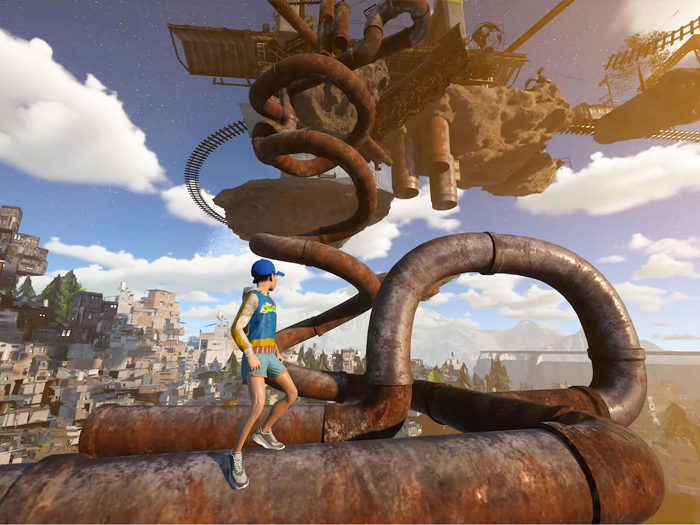 Only Up 3d Parkour Jump Up