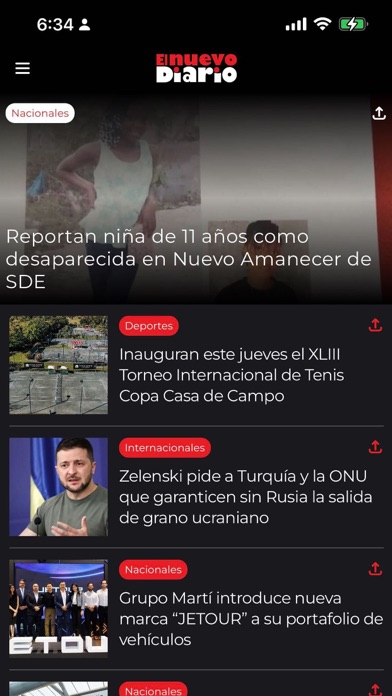 El Nuevo Diario Screenshot