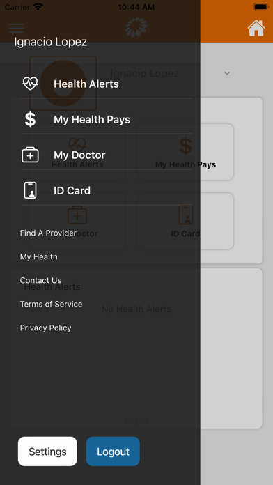 Sunshine Health Screenshot