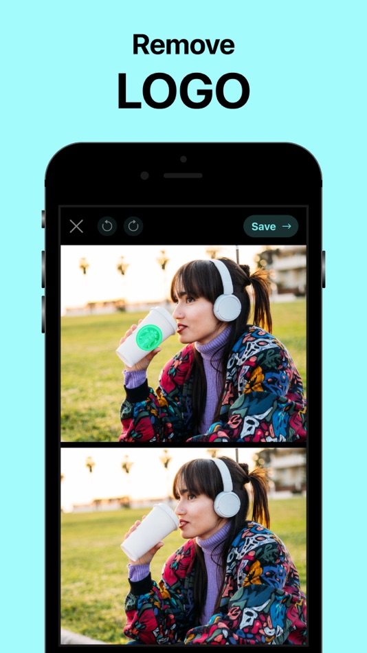 #6. AI Photo Eraser: Touch, Refine (iOS) 由: Zhanna Rabtsevich