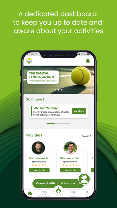 The Tennis Wizard Screenshot