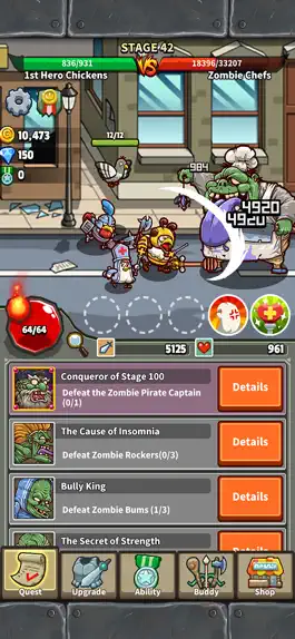Game screenshot Chicken VS Zombies apk