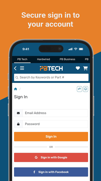 PB Tech Screenshot